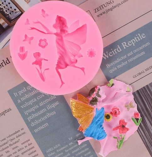 Angel flower silicone - angel, fondant
