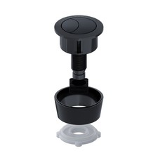 Black Toilet Push Button for
