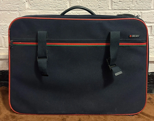 Delsey navy wheeled - navy, 2