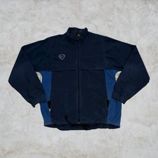 Vintage 1990s Nike T90 Fleece Full Zip Jumper Sweater Men’s Large Barcelona