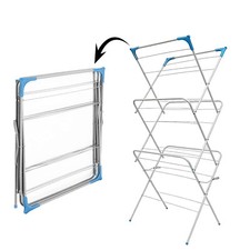 Airer Clothes Drying Rack Clothes Horse Indoor and Outdoor Non Slip Laundry Rack