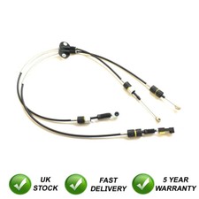 Gear Gearbox Selector Control Linkage Cables Set For Ford Focus 98-04 + Turbo