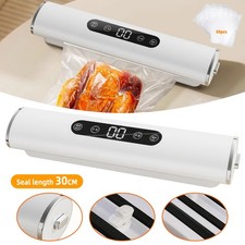 Vacuum Sealer Machine 62kPa Food Preservation Storage Saver Automatic 30 Bags