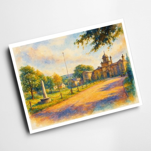 Print linton wharfedale - -, linton,