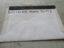 TRIUMPH SPITFIRE MK4 1970-73  PARTS MICRO FICHE SLIDES SET OF 2