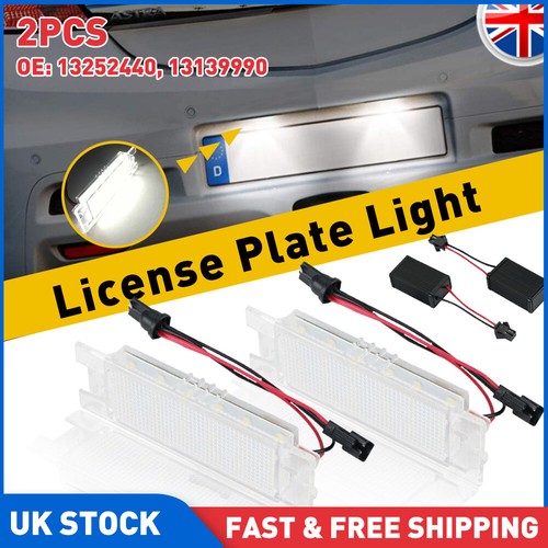 Led license number plate light - number,