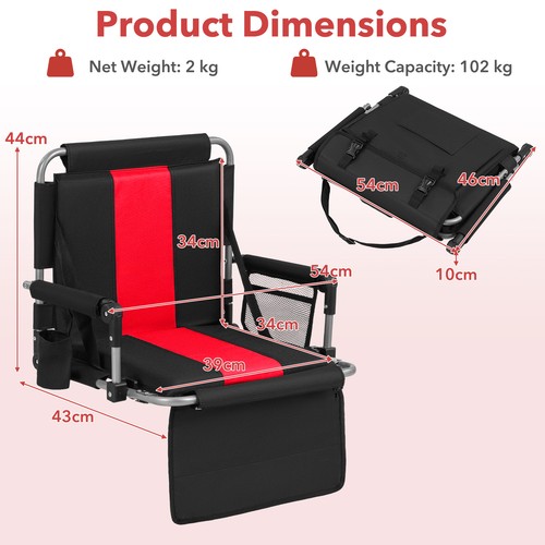 Padded stadium seat bleacher - stadium,