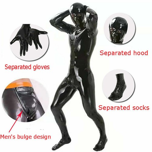 Latex amine mens black - mens,