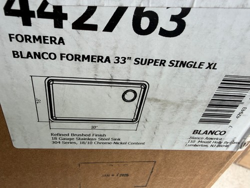 Blanco 442763 formera - 442763, 33"