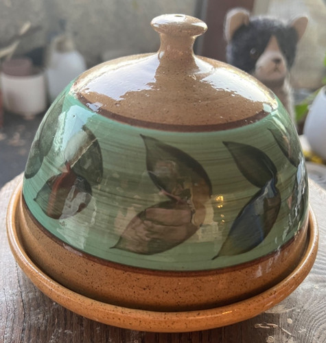 Holkham pottery cheese cloche - pottery,