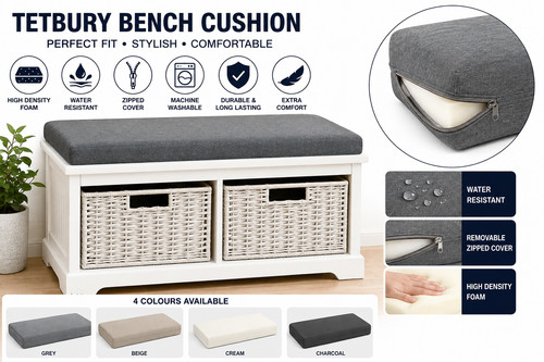 Cushion for tetbury bench - cushion,