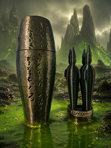 Alien pathogen container - alien,