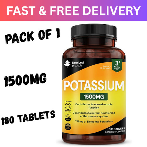 Potassium 1500mg supplements - 1500mg,