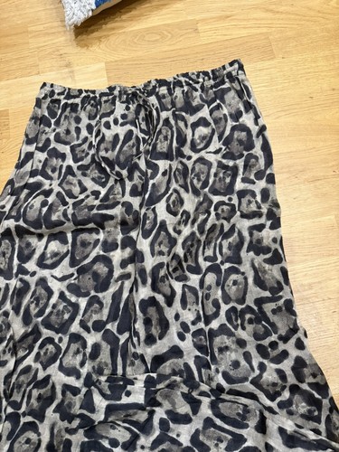 Zara animal leopard wide sheer - wide,