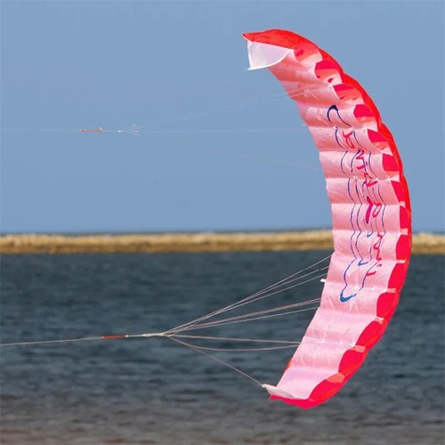Dual line parafoil - line, kite