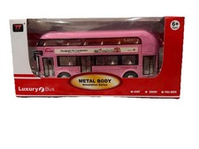 London Bus Red Pull Back & Go