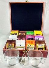 Luxury Dark Wood Tea Chest,12
