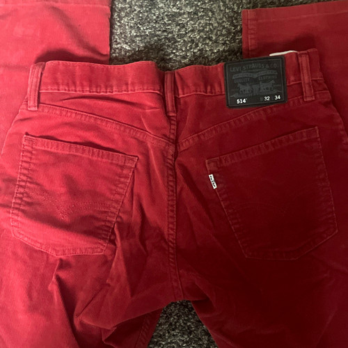 Levi 514 men - 514, red