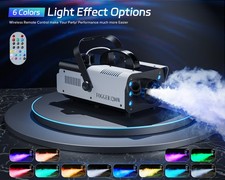 1200W 6 LED Smoke Fog Machine