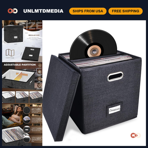 Sturdy vinyl record storage - sturdy,