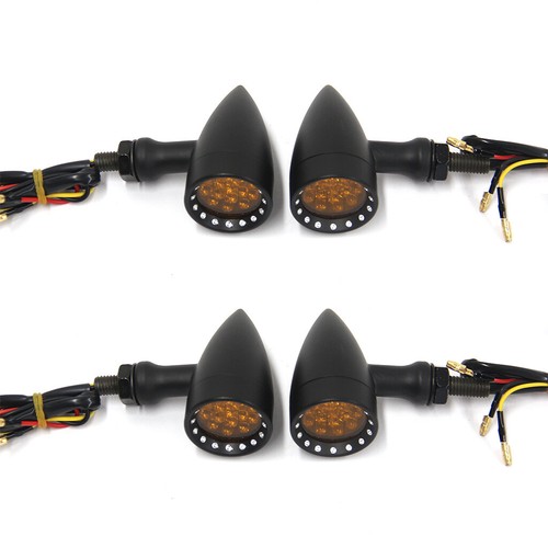 Led bullet amber - 4x,