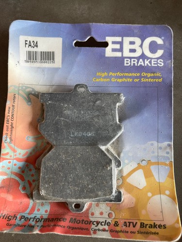 Ebc brake pads fa34 - ebc,