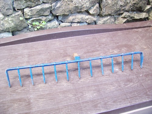 Vintage blue metal - vintage,