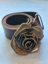 H&M vintage brown leather