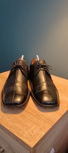 Barker flex black leather - flex,