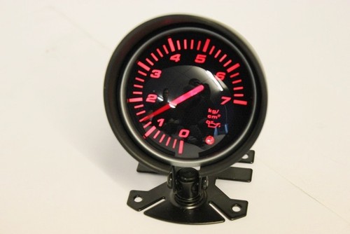 60mm red led oil - oil, pressure