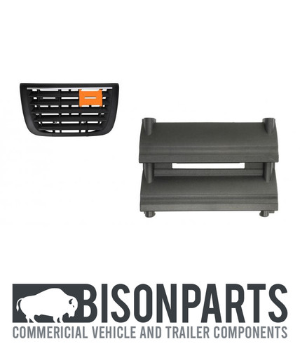 Front lower grille step cover - lower,