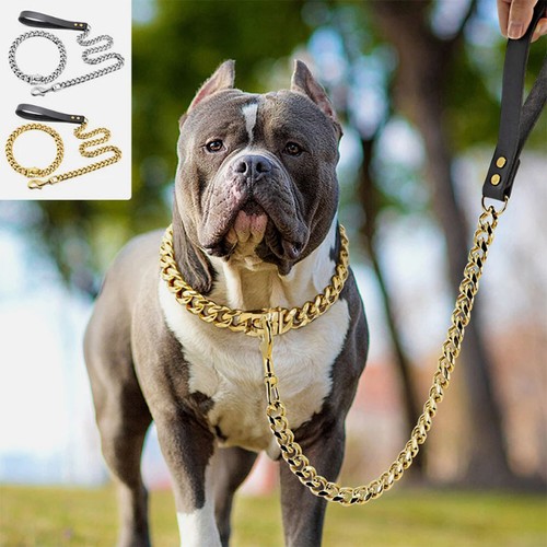Heavy duty dog chain collar - heavy,