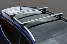 Cross Bars For Roof Rails To Fit Volkswagen Passat B6 (2005-10) 100KG Lockable