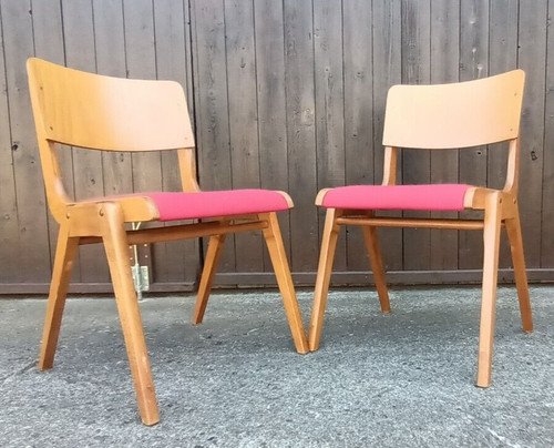 Designer stacking chair 60s - designer,