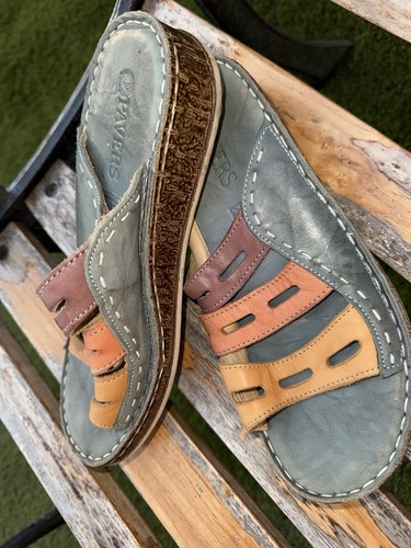 Pavers women leather sandals - pavers, women's