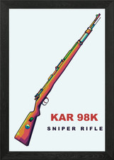 KAR 98 Framed Wall Art Poster