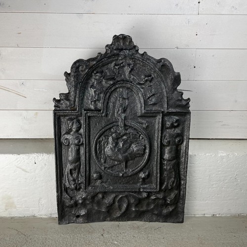 Small antique cast iron - small, fire
