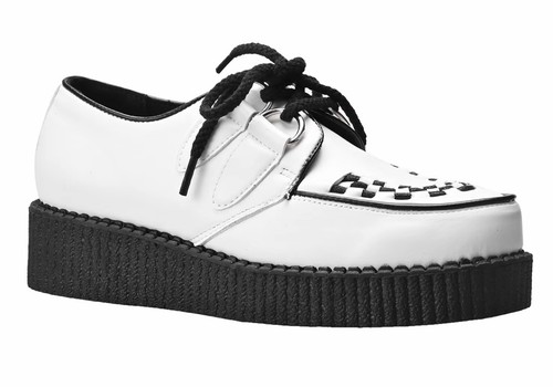 Mens white with black - with, forever