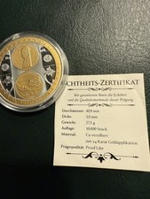 Vatican - 100 Euro - Creation of Adam Medal Precious Treasuries