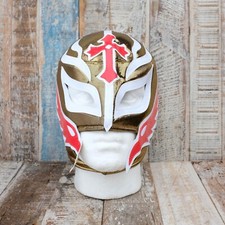 Mexican Wrestling Mask Rey Mysterio Gold/Red/White