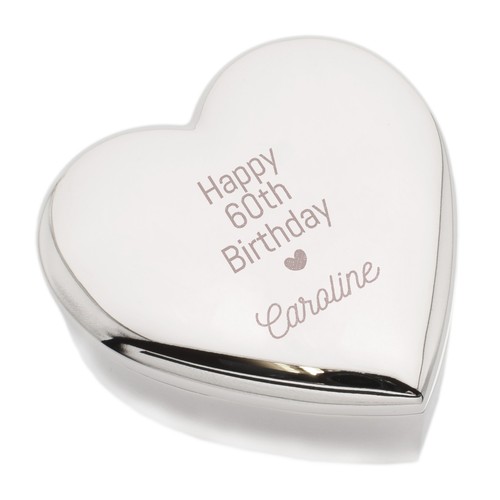 Personalised with name 60th - with,