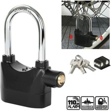 110db Alarmed Padlock Long NEW