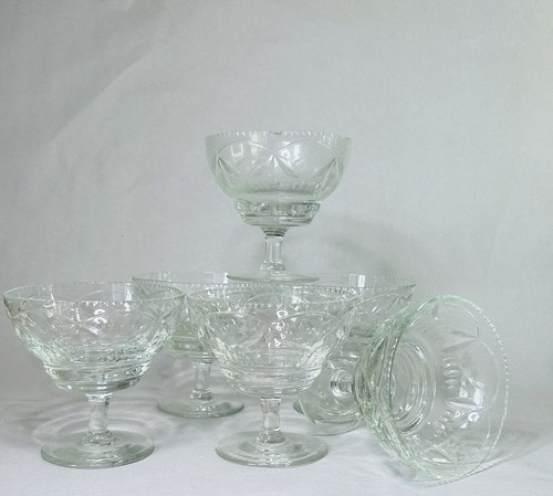 Vintage cut glass crystal - vintage,