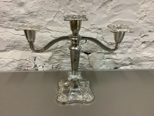 Vintage silver metal finish - metal,
