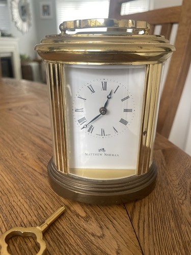 Matthew norman carriage clock - matthew,