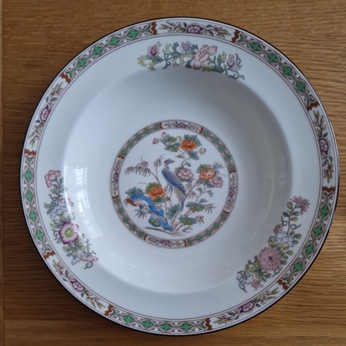 Wedgwood kutani crane - crane, rimmed