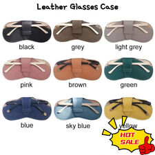 Slim Leather Glasses Case