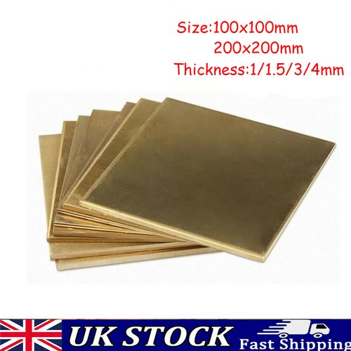 Brass sheet plate - plate, metal