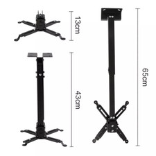 3 in 1 Projector Mount Universal Ceiling Wall Bracket Holder Tilt Swivel Extend