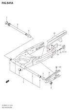 Suzuki Genuine Rear Swinging